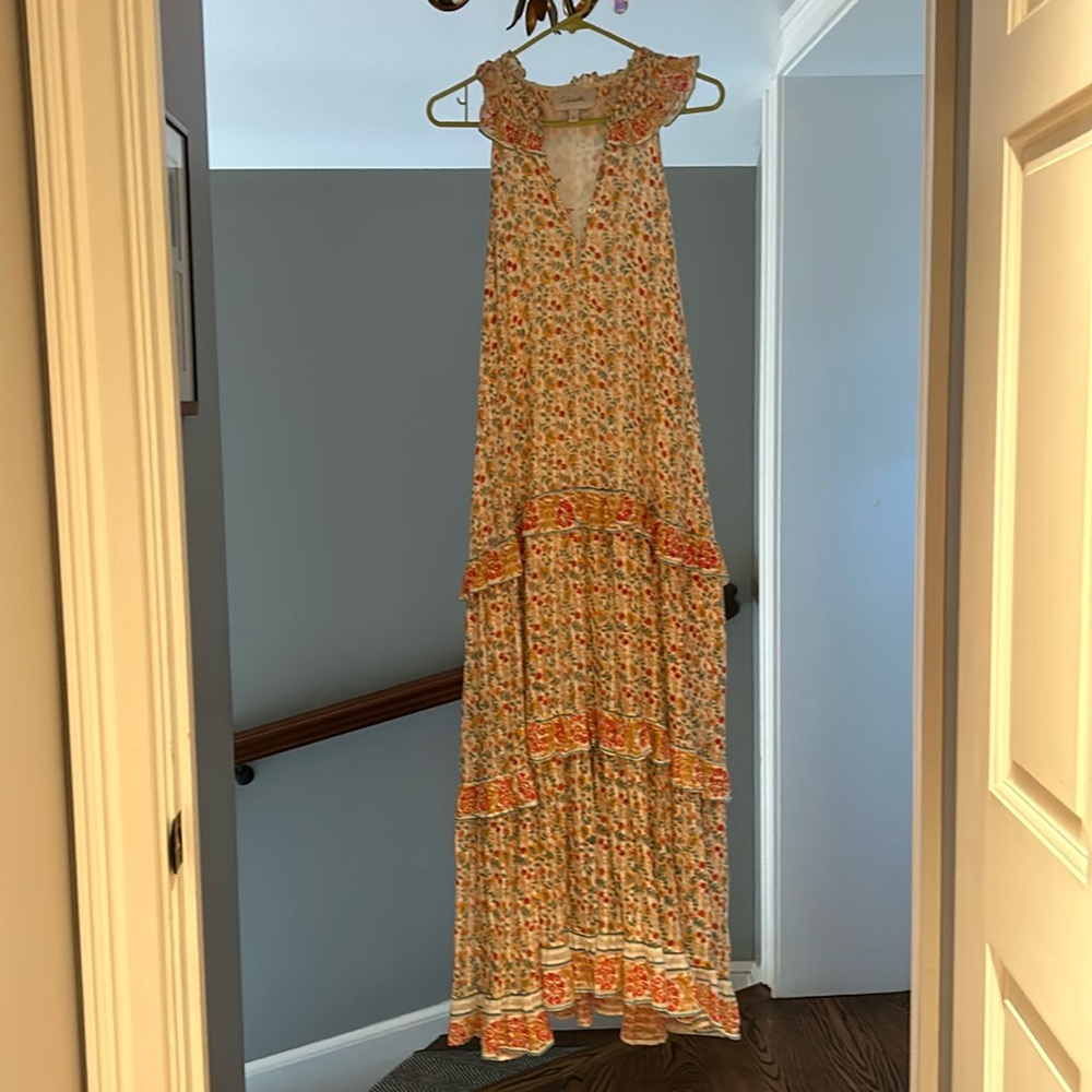 Cleobella long dress size small